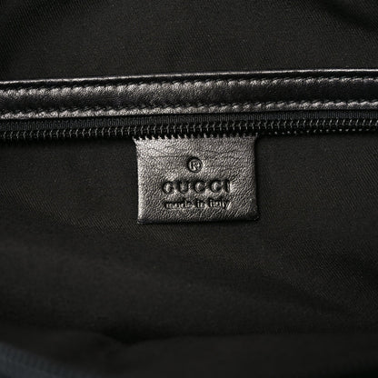 Monogram Large Punch Tote Black