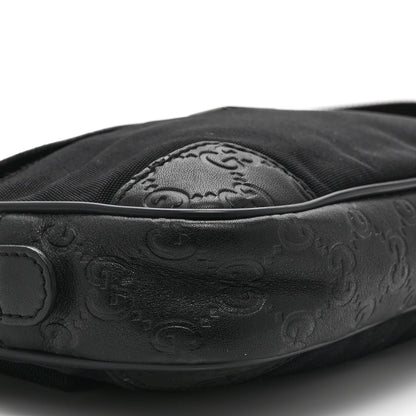 Guccissima Nylon Belt Bag  Black
