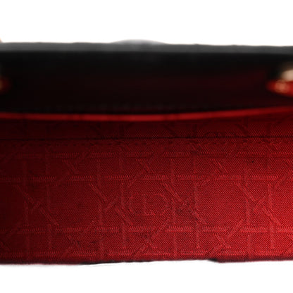 Lambskin Cannage Small My ABCDior Lady Dior Black