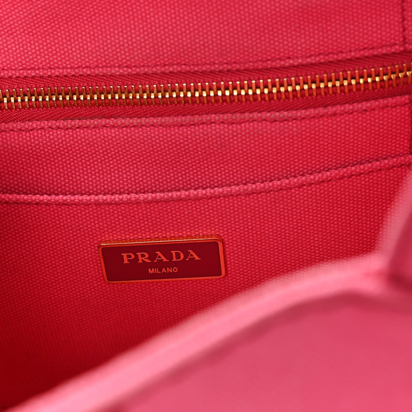 Canapa Small Logo Tote Peonia