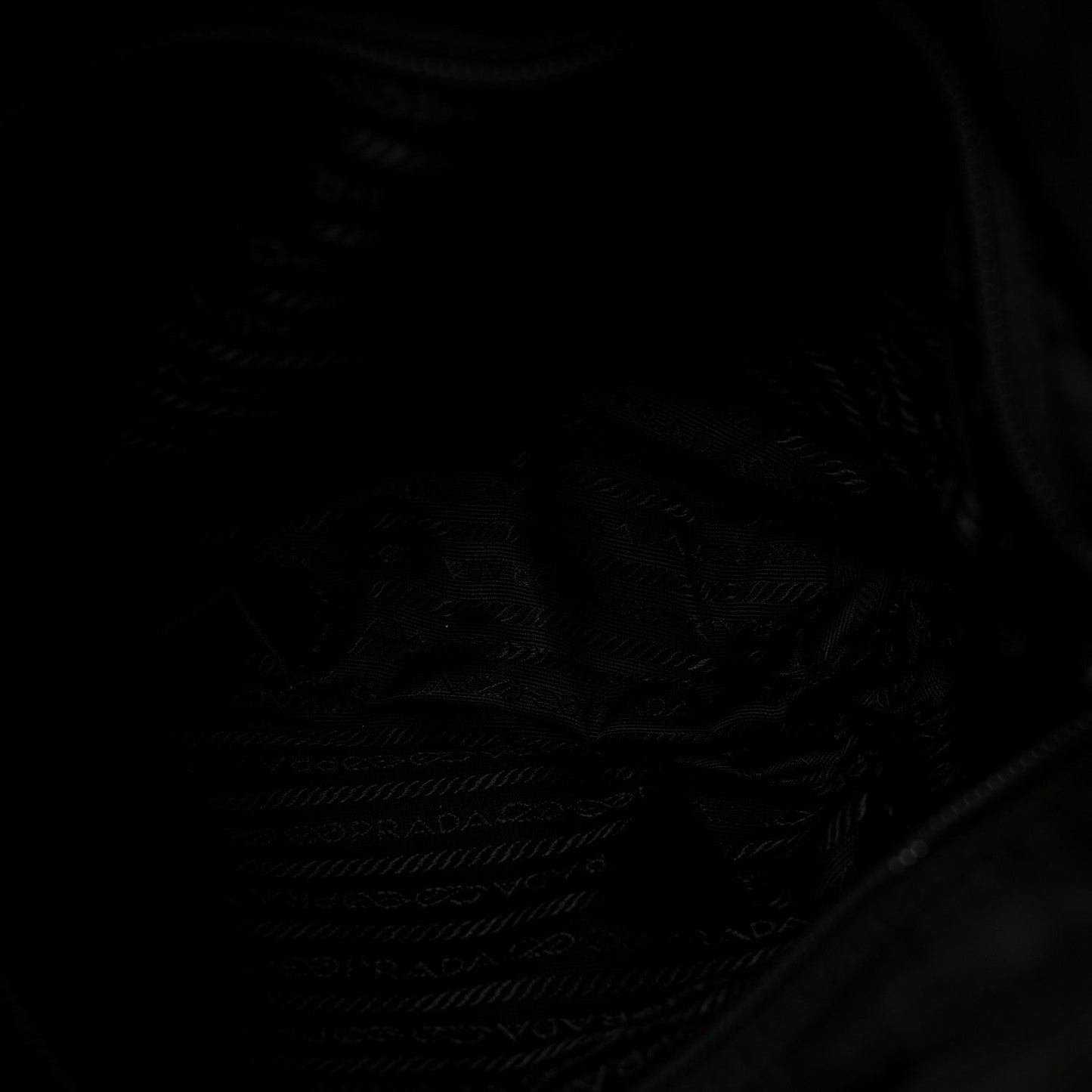 Tessuto Nylon Shopping Tote Black