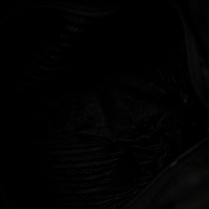 Tessuto Nylon Shopping Tote Black