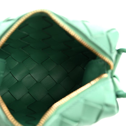 Nappa Intrecciato Candy Loop Camera Bag Mermaid