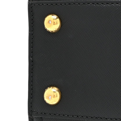Saffiano Soft Calfskin Large Tote Black