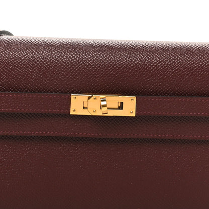 Epsom Kelly Wallet To Go Rouge Sellier