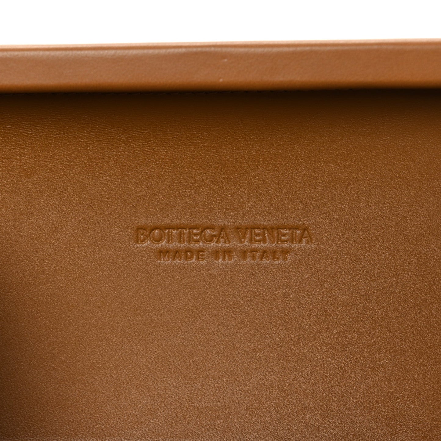 Calfskin Intrecciato Knot On Strap Camel