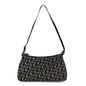 Monogram Shoulder Bag Pochette Black