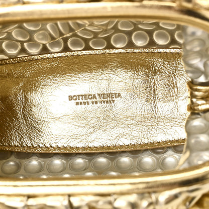 Metallic Fabric Bubble Wrap The Mini Pouch Gold