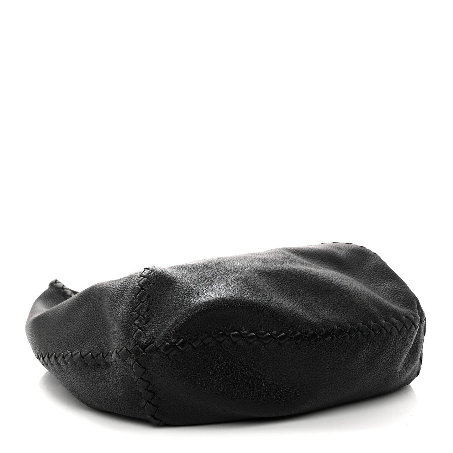 Cervo Deerskin Large Hobo Black