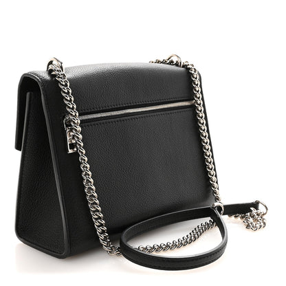 Soft Calfskin My Lockme Chain Bag BB Black