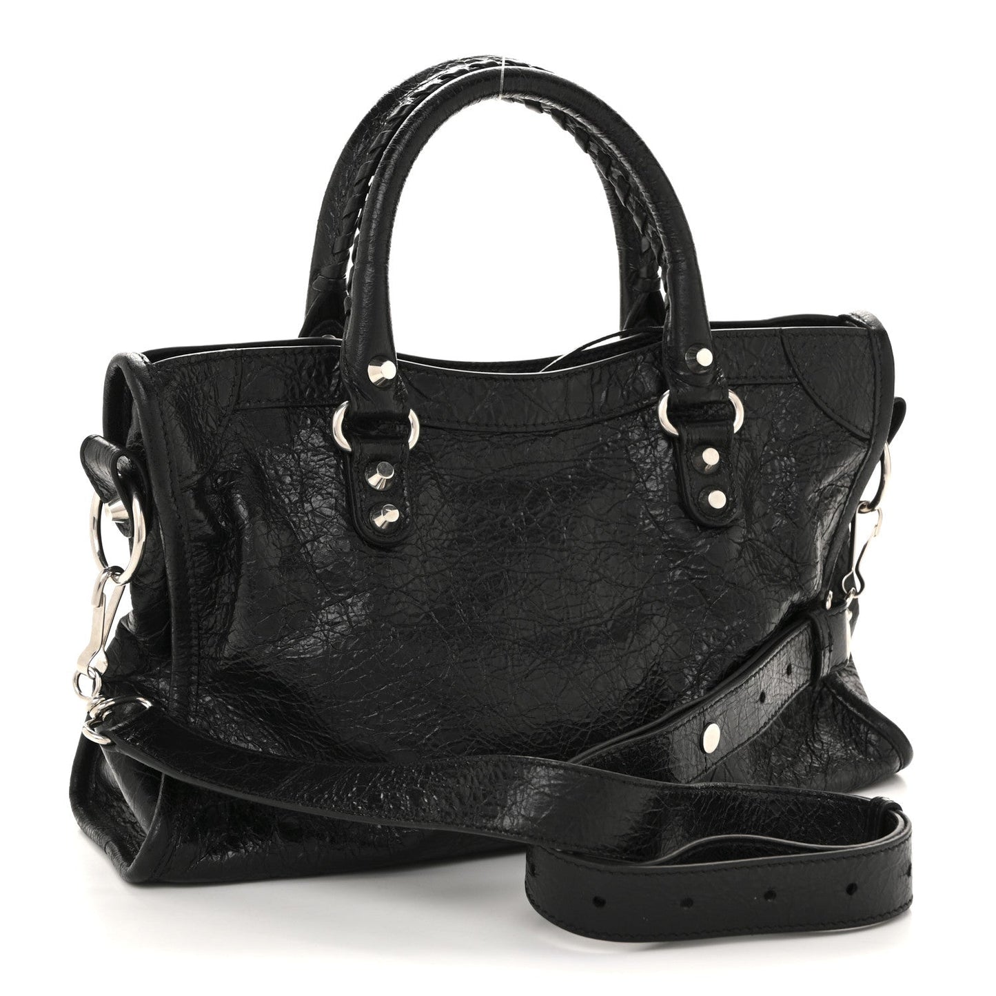 Agneau Arena Silver Hardware Small Le City Black