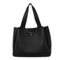 Vitello Daino Soft Large Dynamique Tote Black