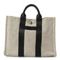Toile Taurillon Clemence Sac Harnais Tote PM Black