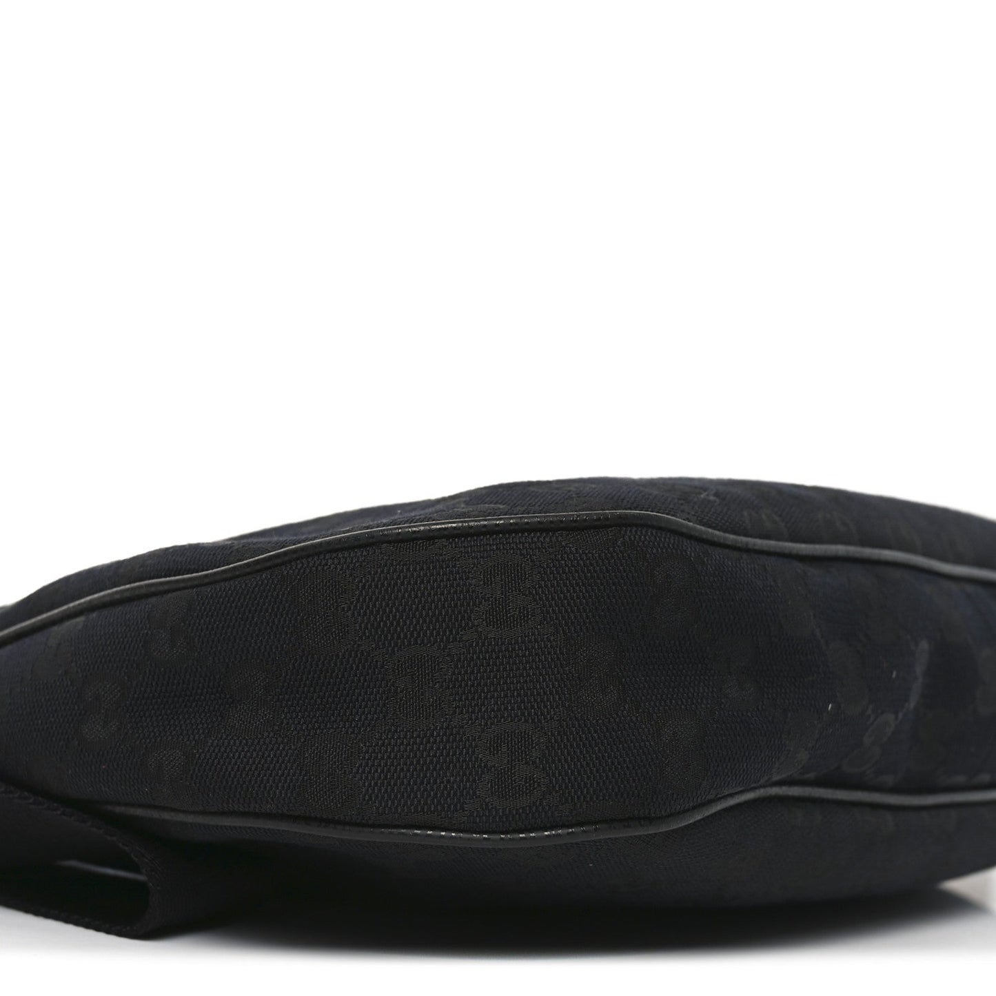 Monogram Medium Half Moon Hobo Black