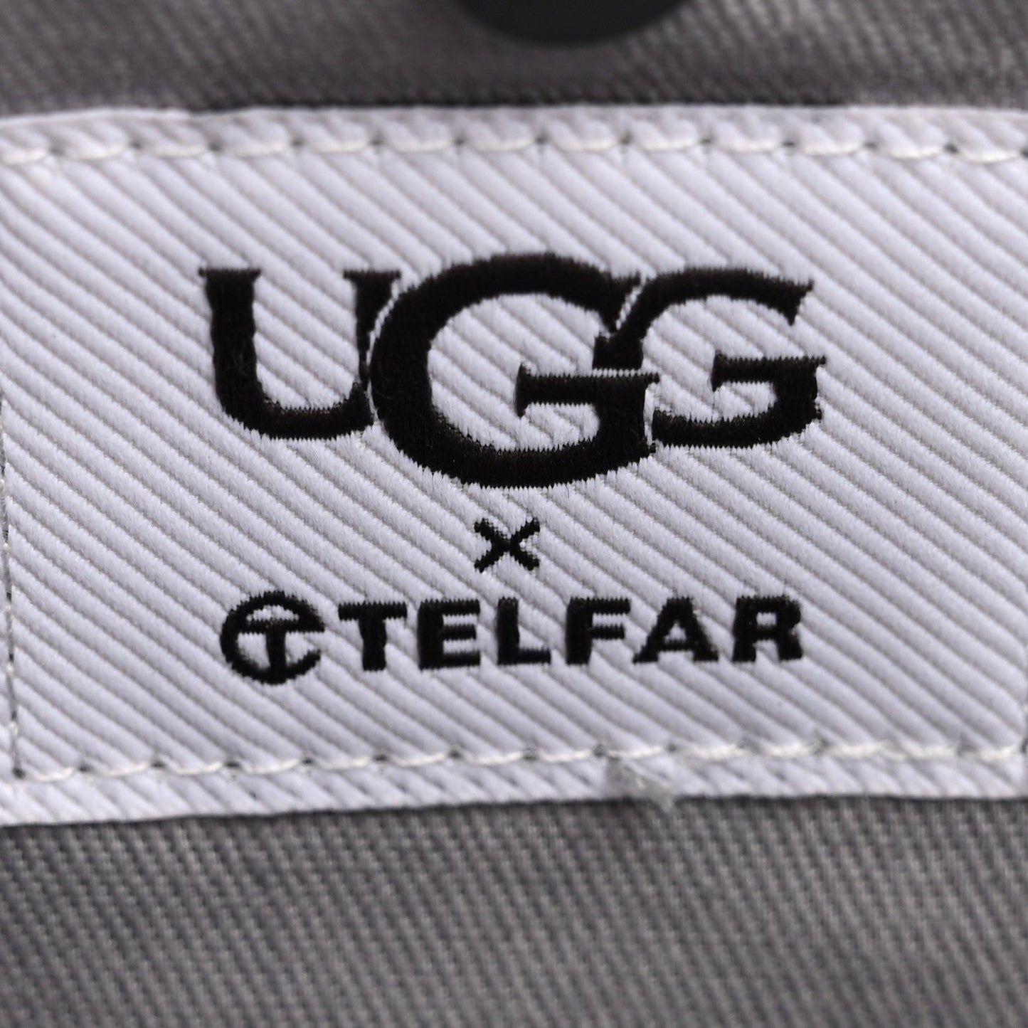 X UGG Fleece Small Shopping Bag Heather Grey