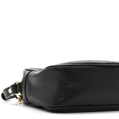 Calfskin Palazzo Camera Bag Black