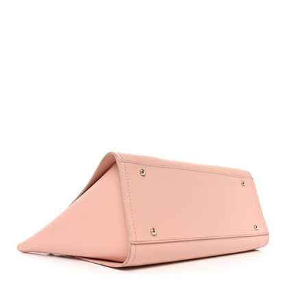 Caviar Small Studded Deauville Tote Light Pink