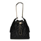 Caviar Quilted Medium Chanel 25 Handbag Black