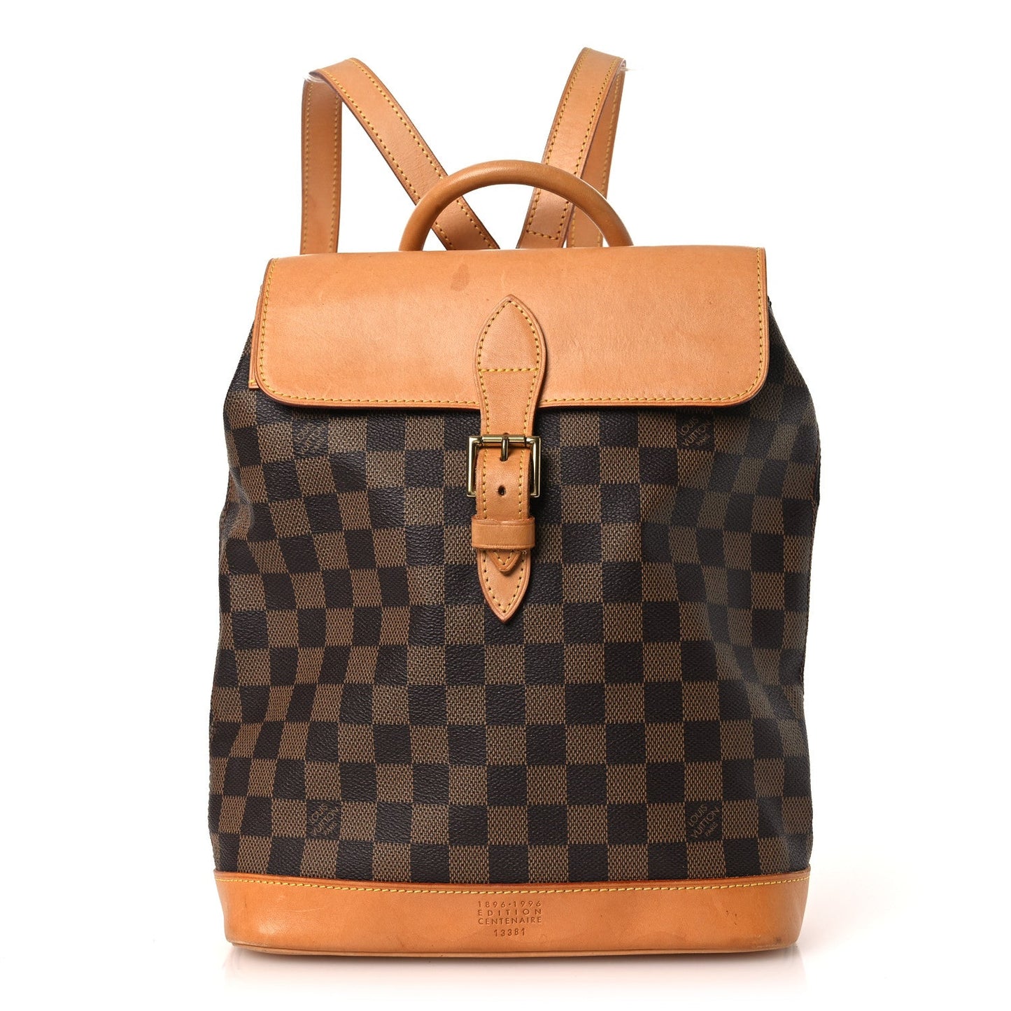 Damier Ebene Soho Centenaire Backpack