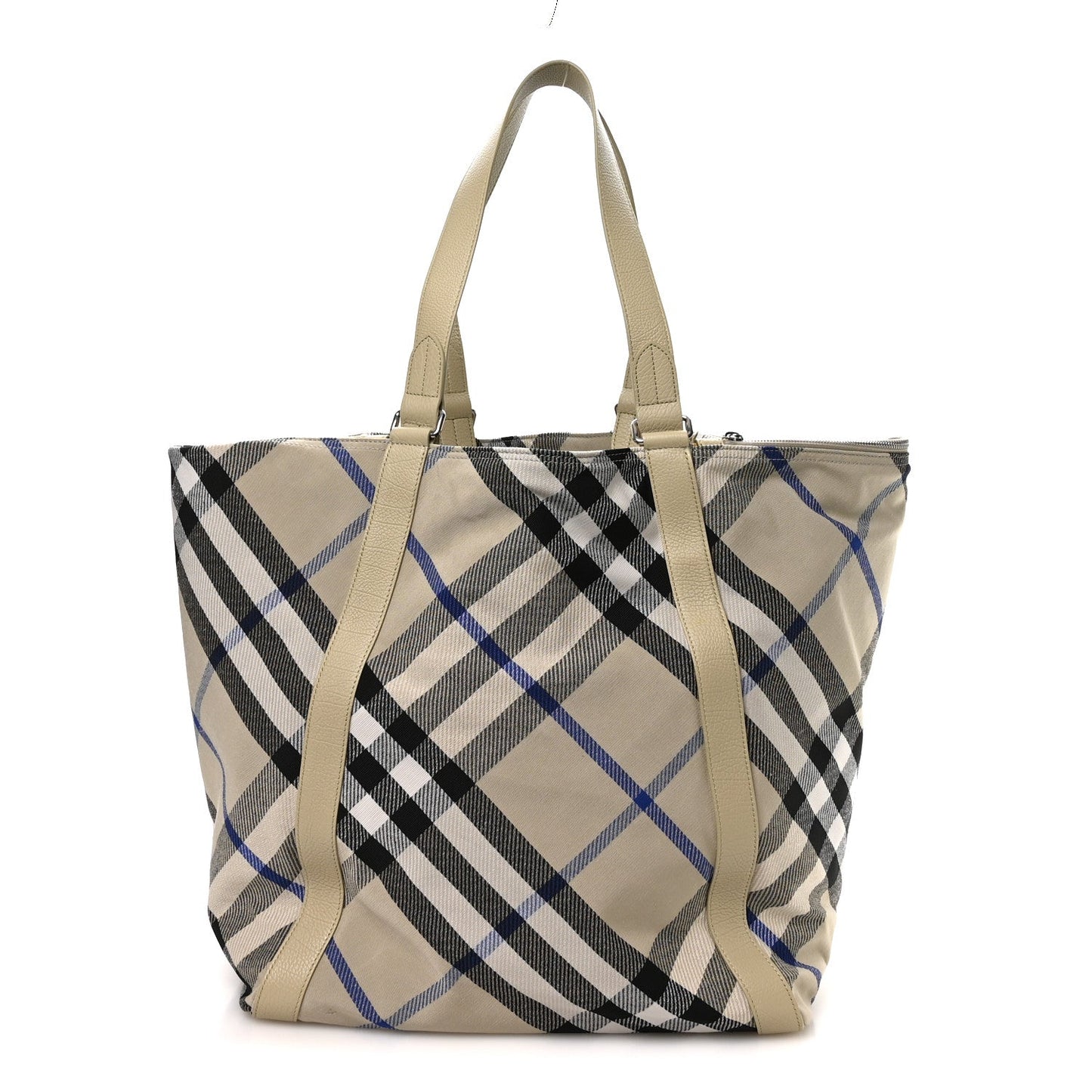 Jacquard Check Festival Tote Lichen