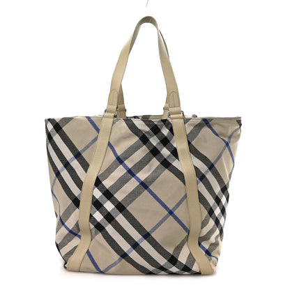 Jacquard Check Festival Tote Lichen