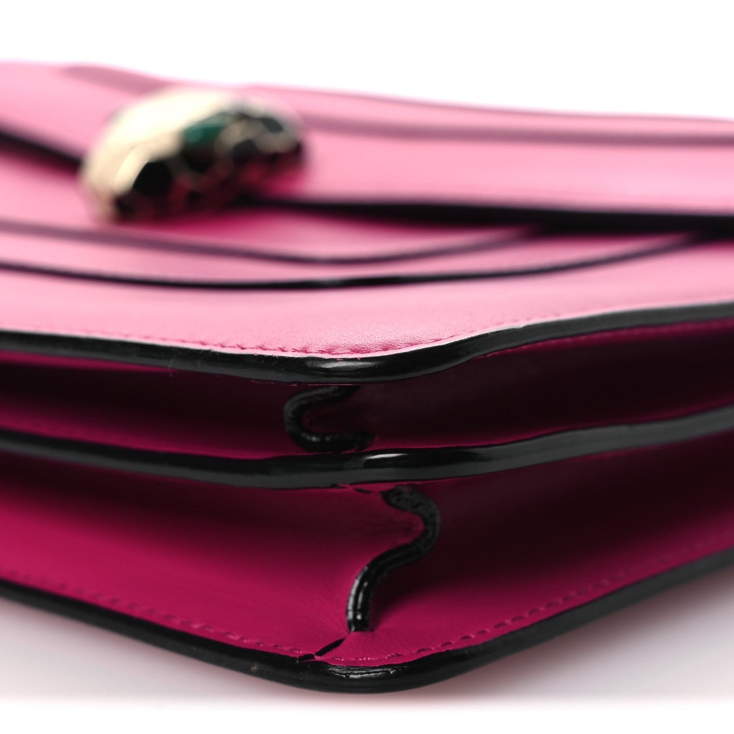 Calfskin Serpenti Forever Shoulder Bag Pink