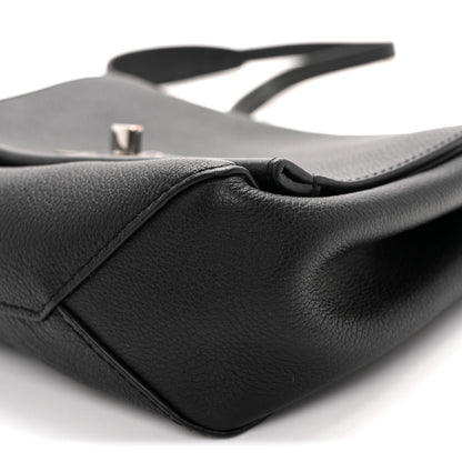 Calfskin Lockme II Chain Bag BB Black