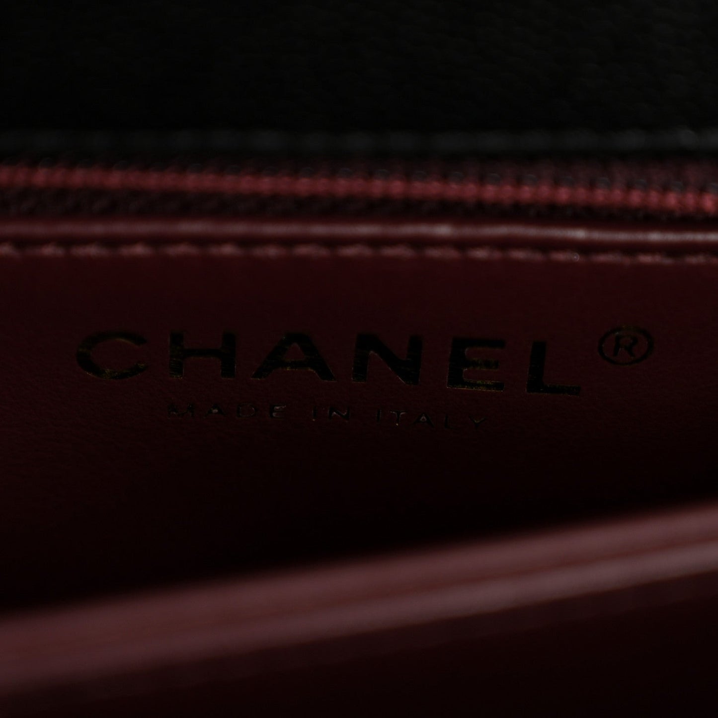 Caviar Quilted Mini Coco Handle Flap Black