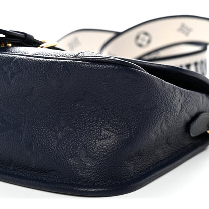 Empreinte Giant Monogram Diane Navy Creme