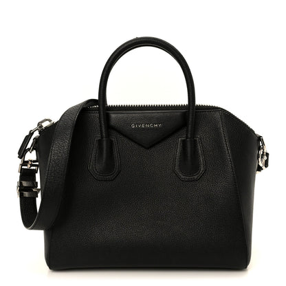 Sugar Goatskin Small Antigona Black