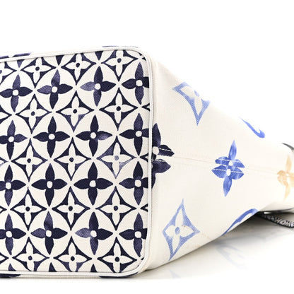 Monogram Canvas By The Pool Okinawa 2.0 Neverfull GM Blue