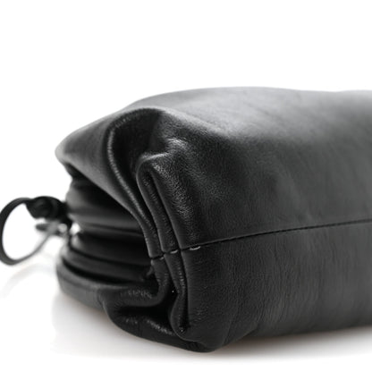 Butter Calfskin The Mini Pouch Black