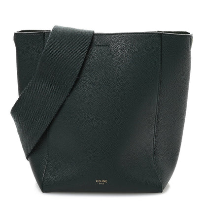 Soft Grained Calfskin Small Sangle Bucket Bag Amazone