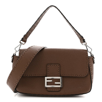 Cuoio Roma Sellerissima Nappa Sintetica Tape Stitch Baguette Fettuccia