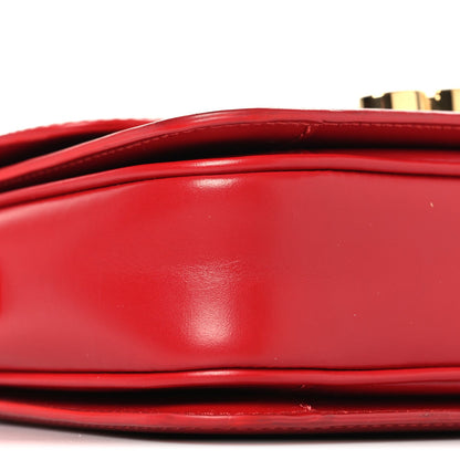 Shiny Calfskin Teen Triomphe Red