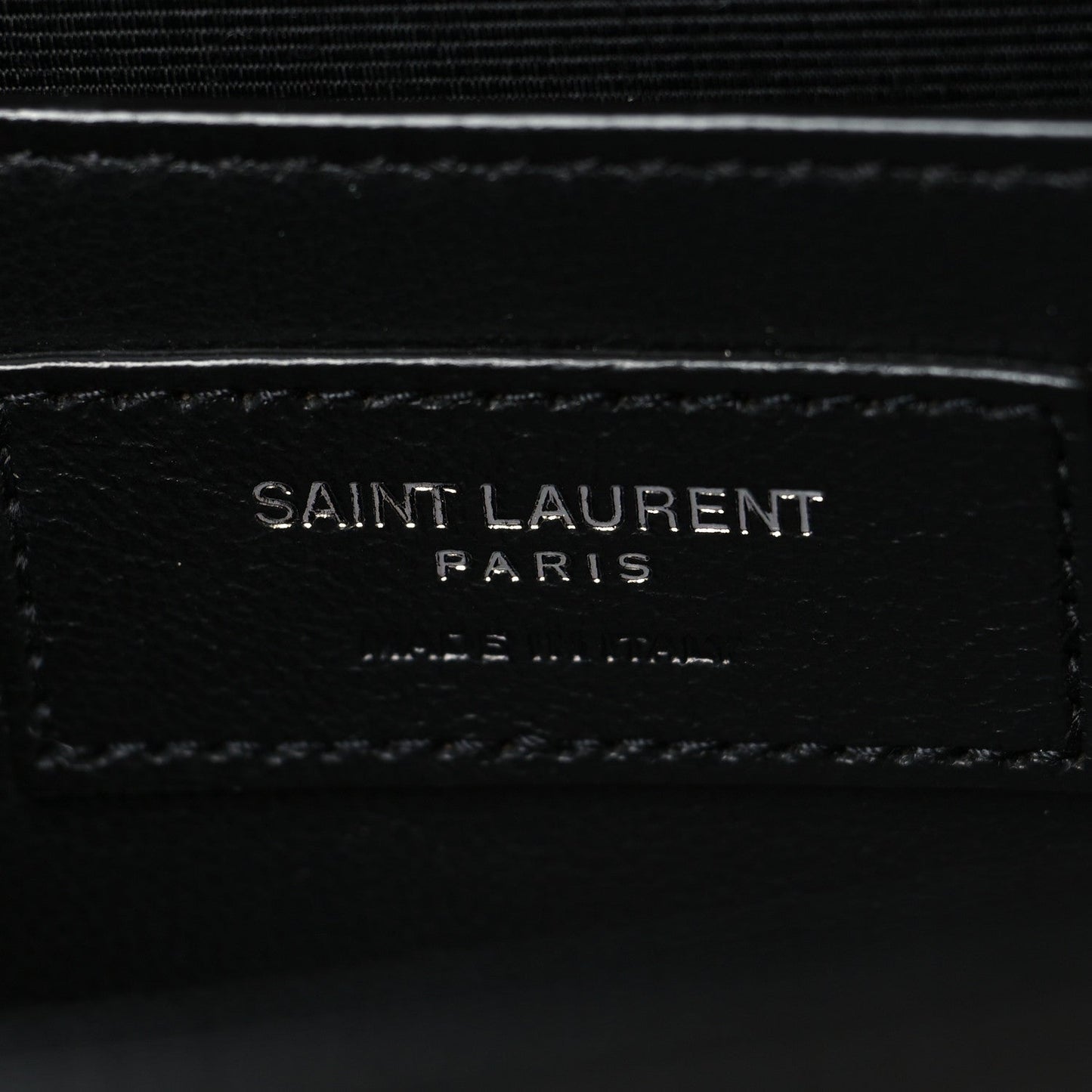 Grain De Poudre Medium Classic Monogram Kate Satchel Black