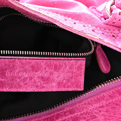 Agneau Giant Brogues Hardware City Magenta