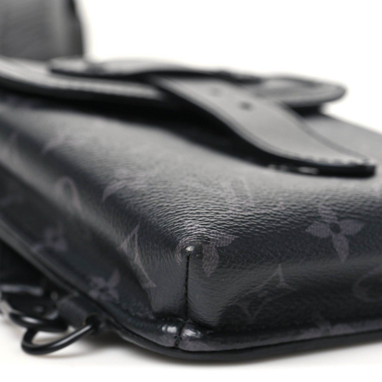 Monogram Eclipse Saumur Slingbag Black