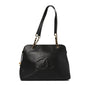 Caviar Large CC Shoulder Bag Black