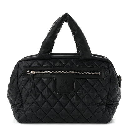 Nylon Coco Cocoon Bowler Black