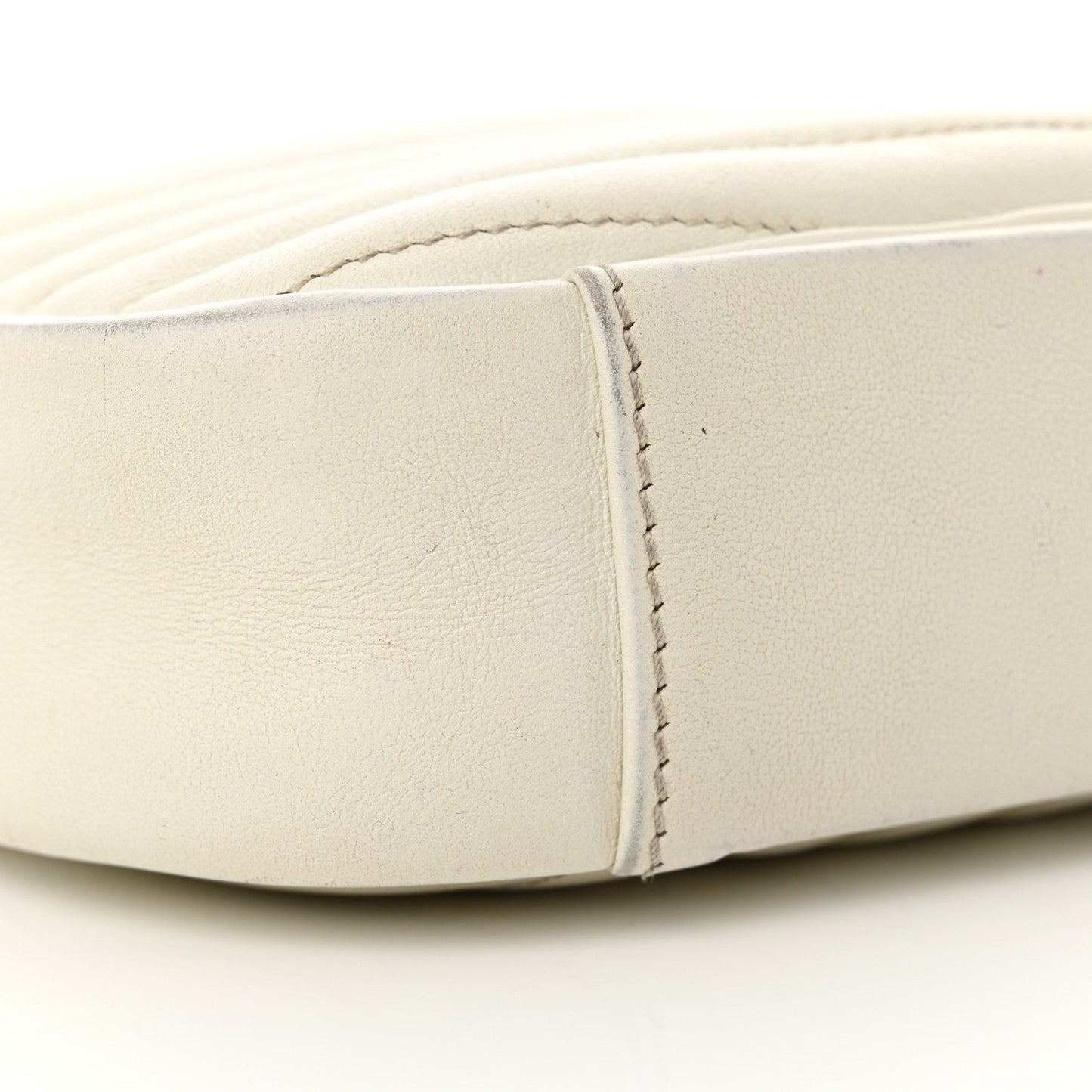 Calfskin New Wave Camera Bag White