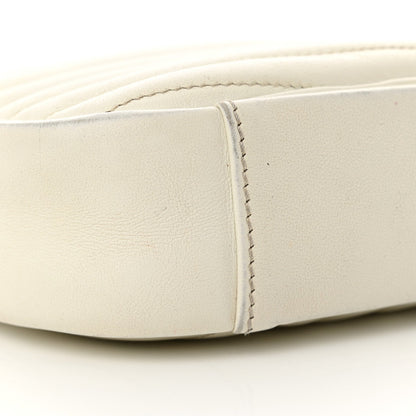 Calfskin New Wave Camera Bag White