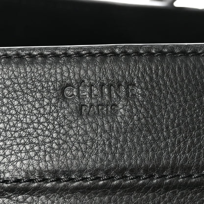 Supple Calfskin Medium Phantom Luggage Black