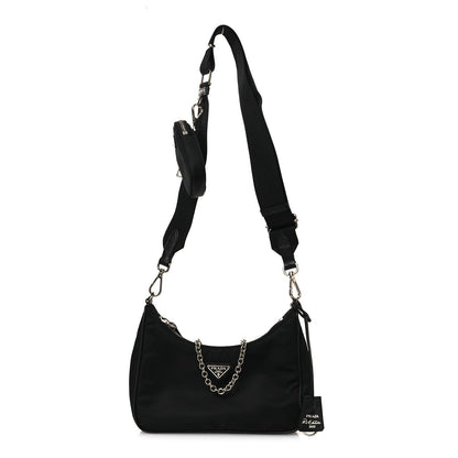 Nylon Re-Edition 2005 Shoulder Bag Black