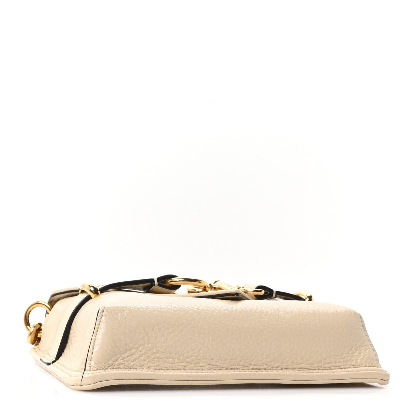 Calfskin Mini Cape Crossbody Sweet Beige