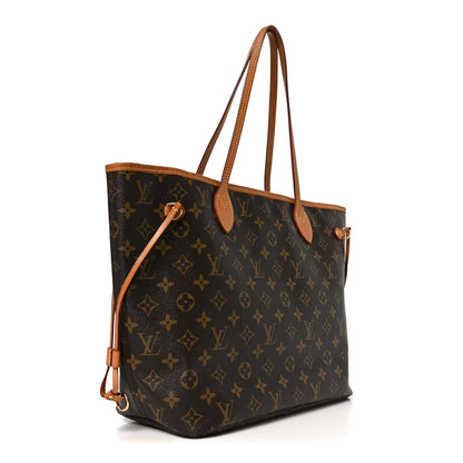 Monogram Sydney V Neverfull MM Rose Ballerine