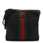 Techno Canvas Web Messenger Bag Black