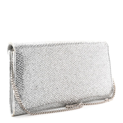 Glitter Margot Clutch Silver
