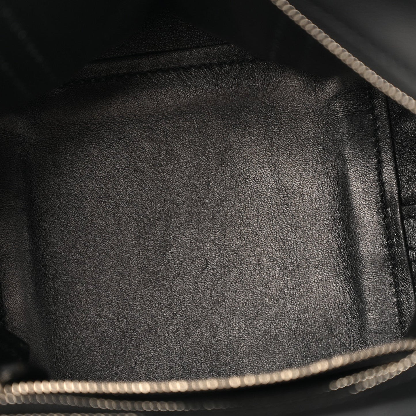 Calfskin XS Laundry Cabas Tote Black