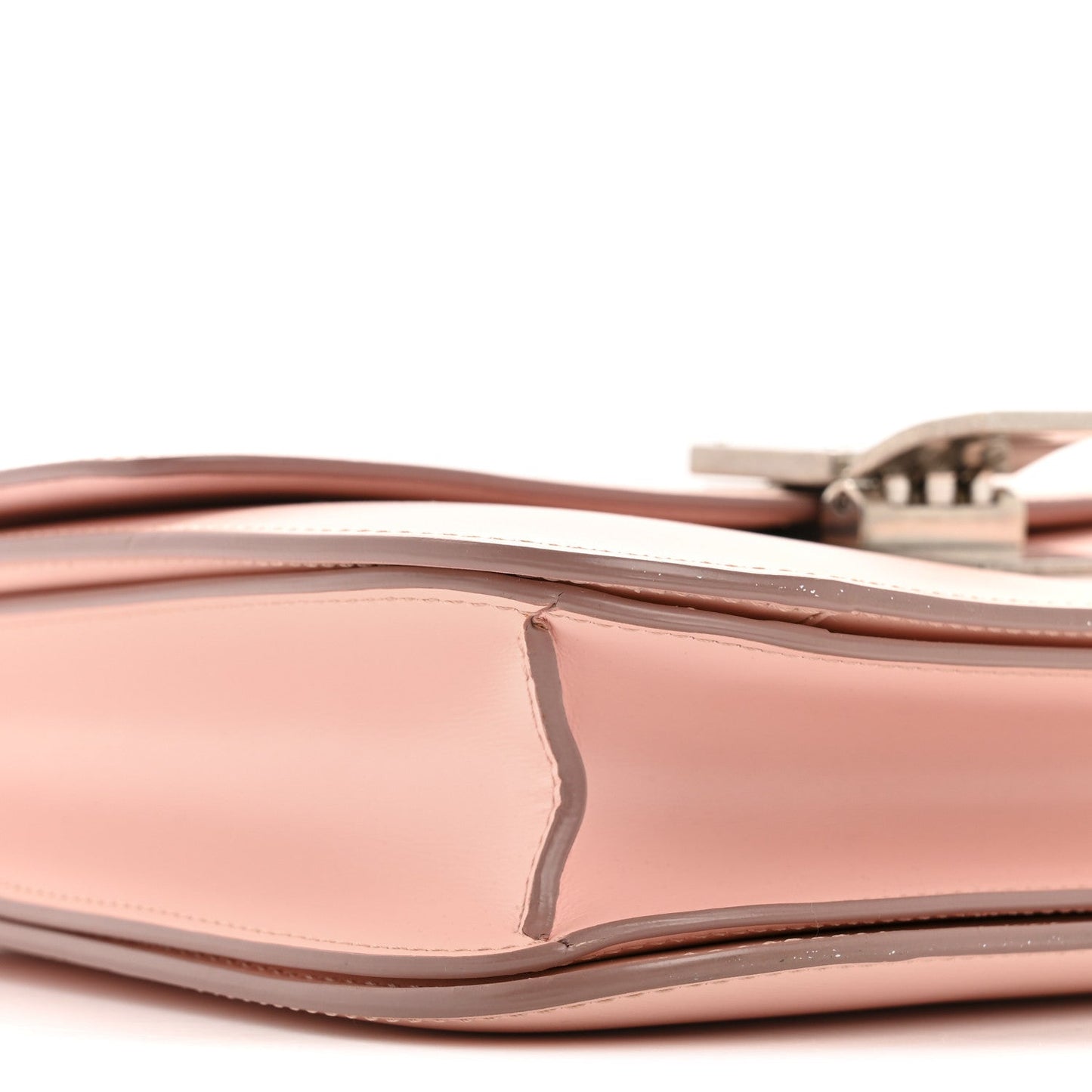 Smooth Calfskin Medium Classic Box Flap Bag Pink